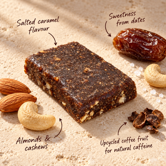 The Arvo, Salted Caramel, Caffeinated Protein Bar