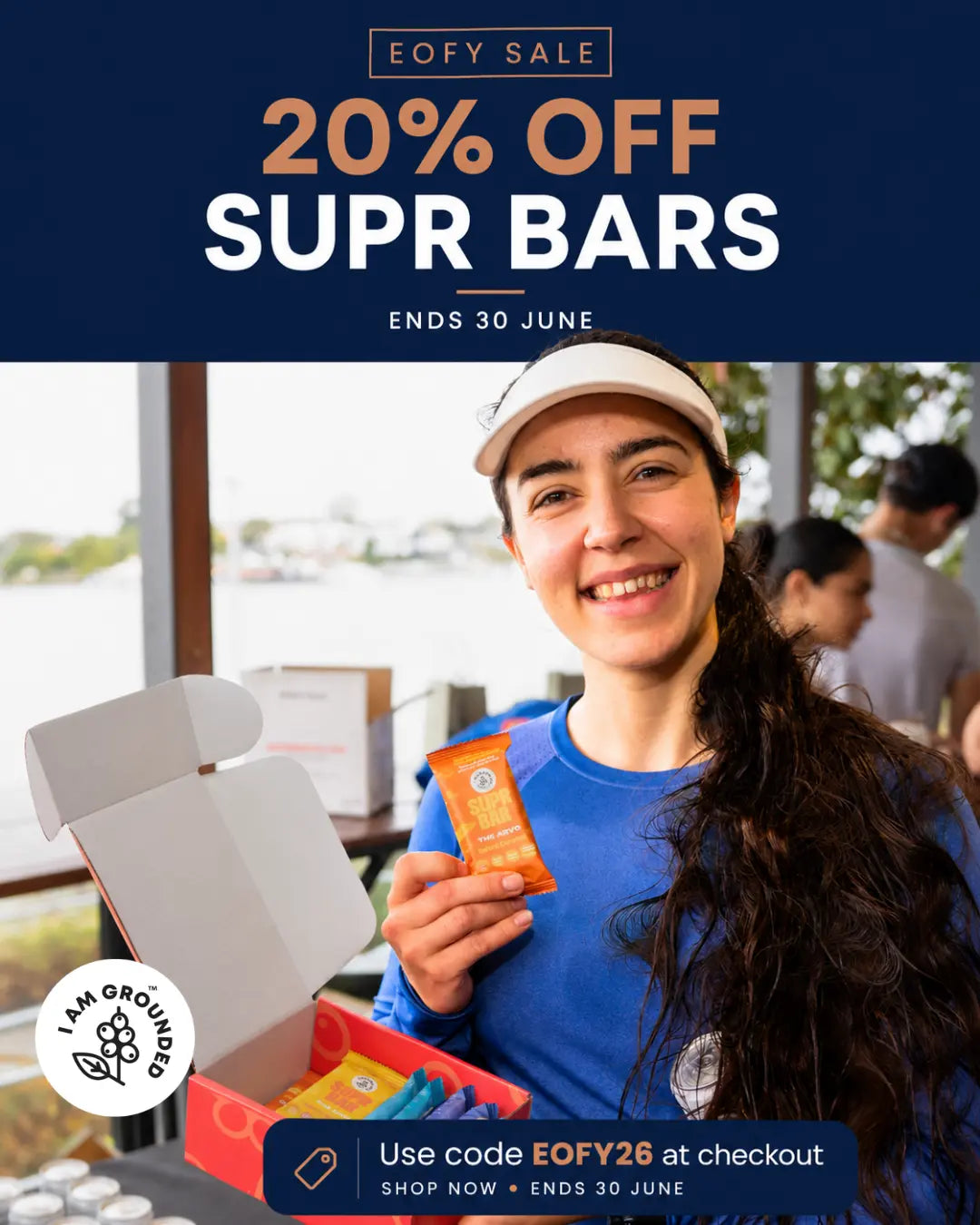 SUPR Bar Box- Caffeinated Energy bars