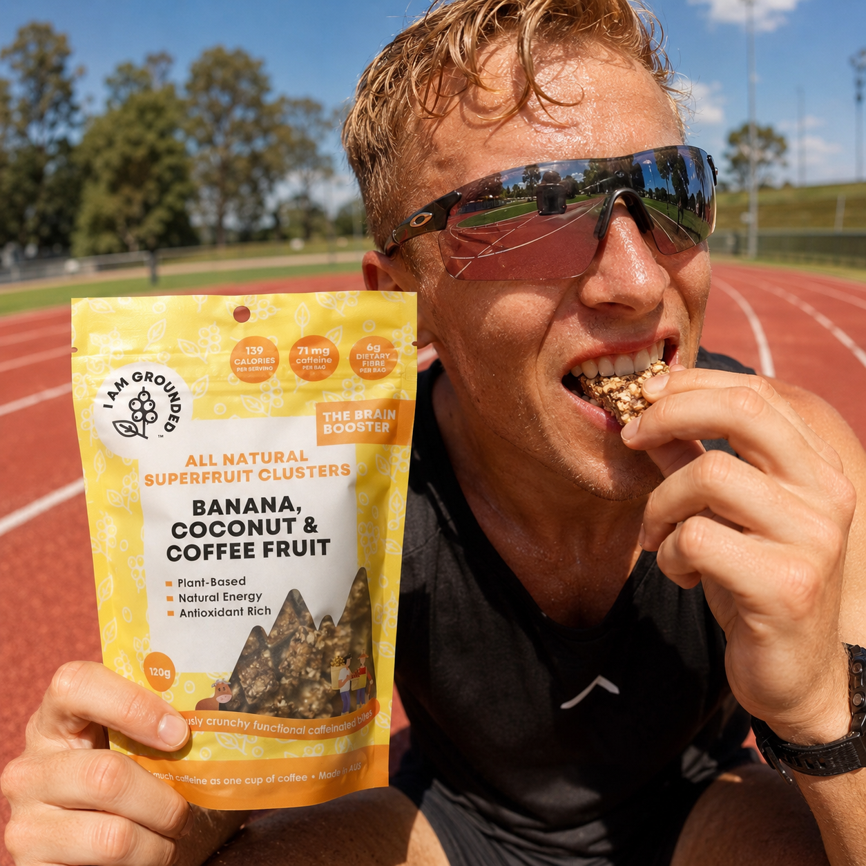 Superfruit Clusters — Banana, Coconut & Coffee Fruit