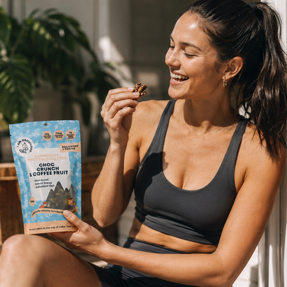 Superfruit Protein Clusters — Choc Crunch & Coffee Fruit