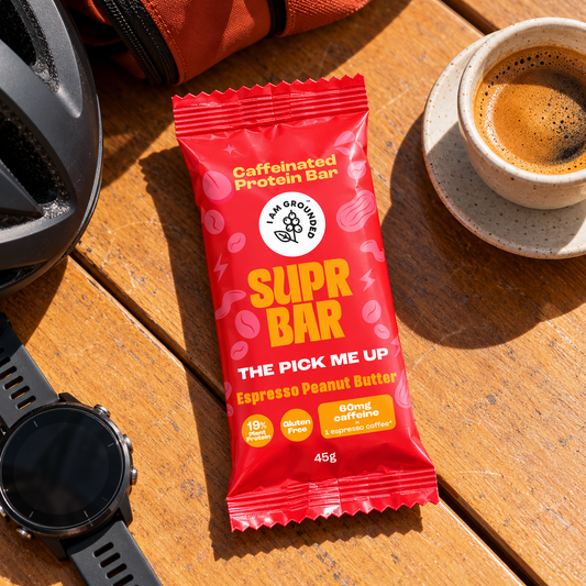 The Pick-me-up, Espresso & Peanut Butter, Caffeinated Protein Bar