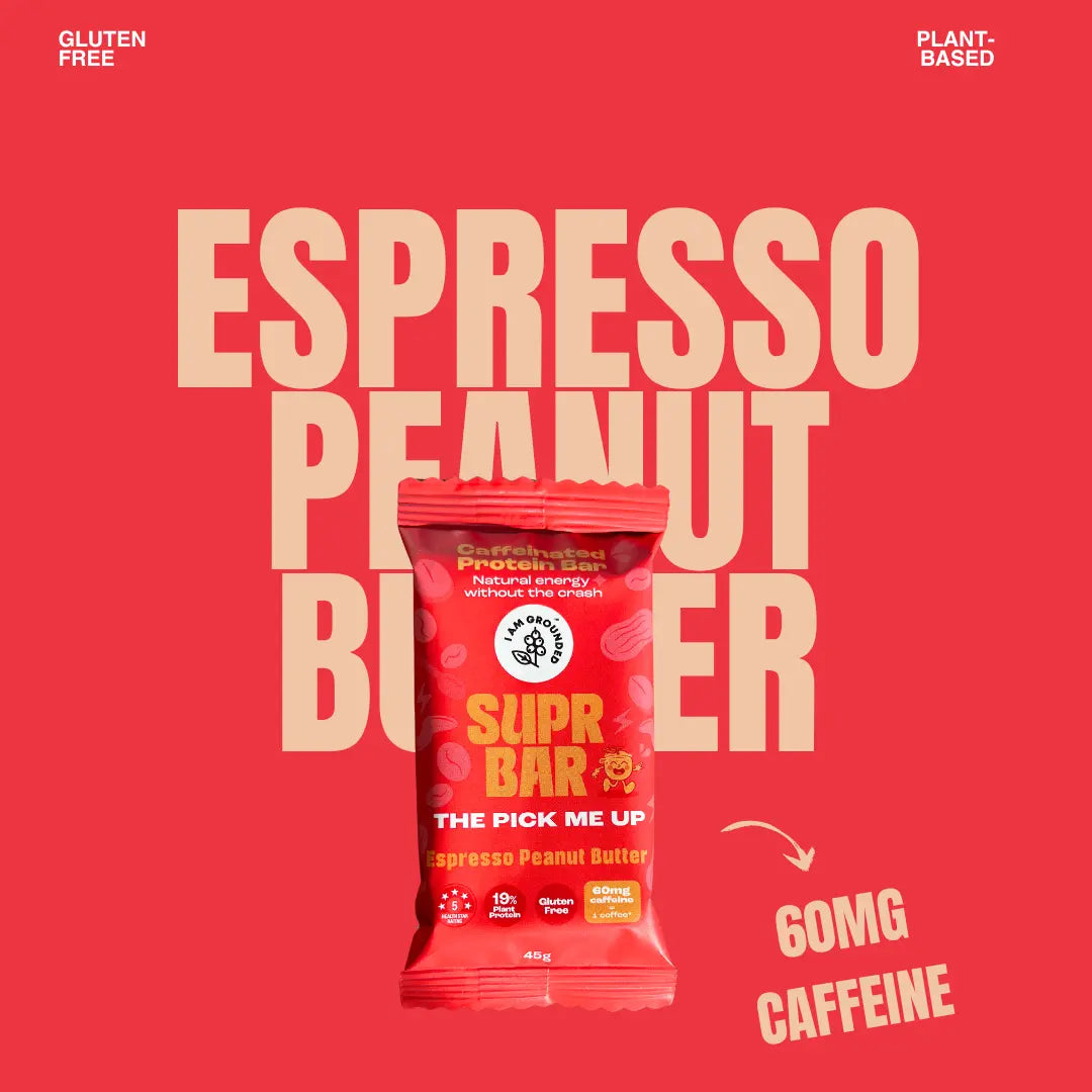 The Pick-me-up, Espresso & Peanut Butter, Caffeinated Protein Bar