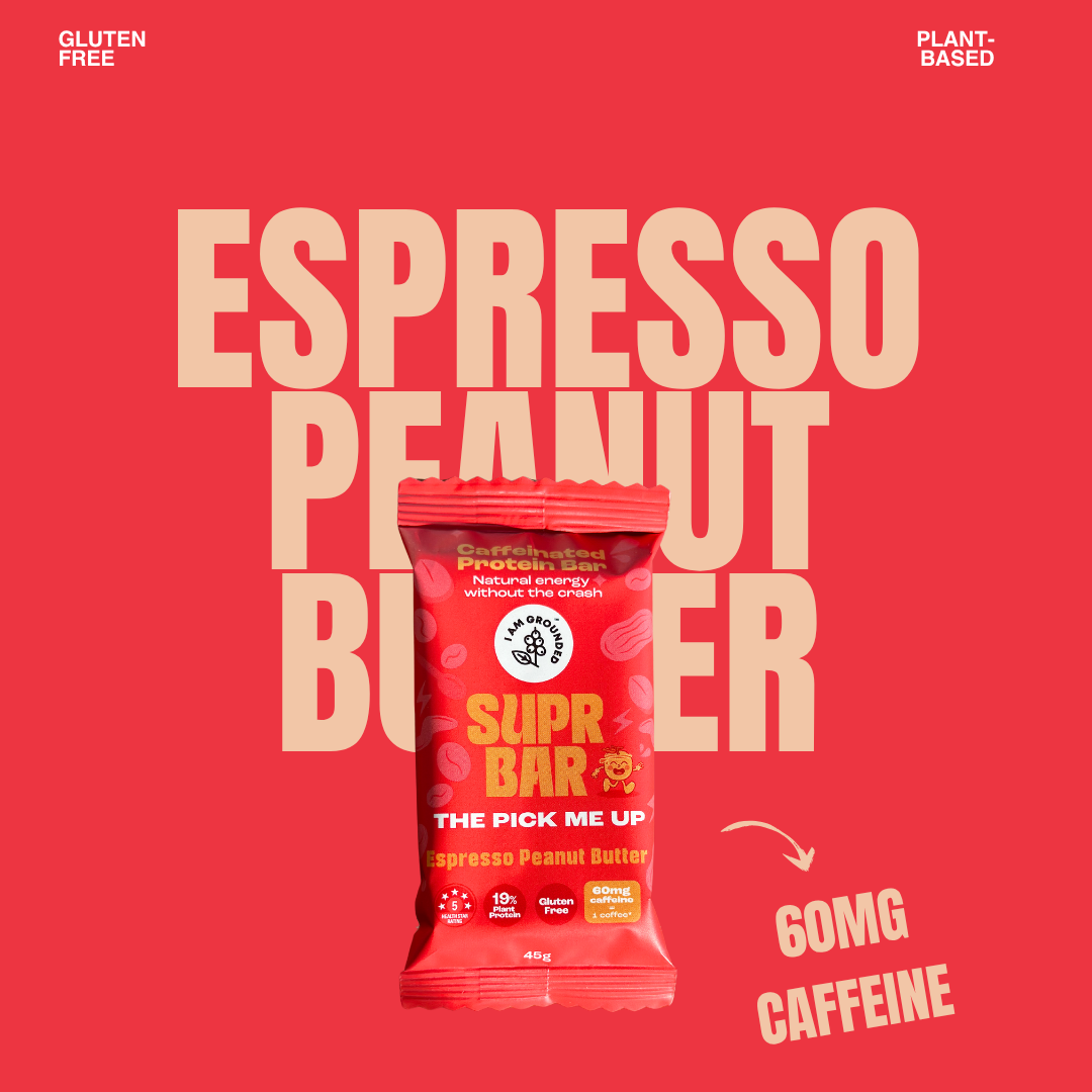 The Pick-me-up, Espresso & Peanut Butter, Caffeinated Protein Bar