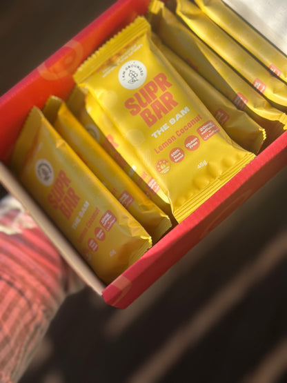 The 9am Lemon & Coconut, Caffeinated Protein Bar