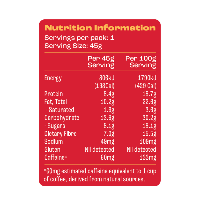 The Pick Me Up, Espresso Peanut Butter