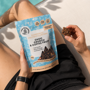 Superfruit Protein Clusters — Choc Crunch & Coffee Fruit