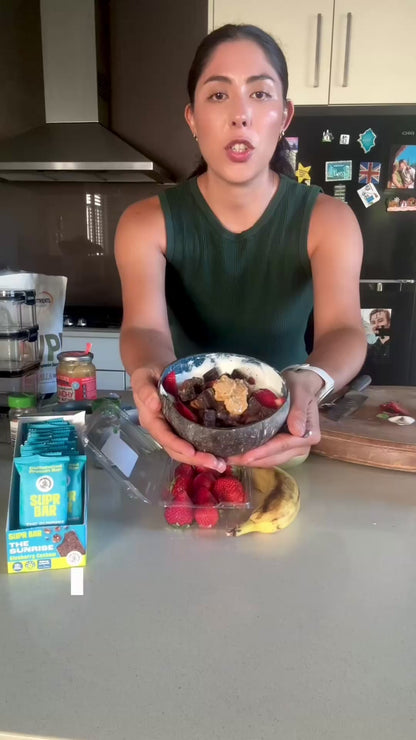 The Sunrise, Blueberry & Cashew, Caffeinated Protein Bar